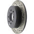 127.40060L by CENTRIC - Slotted Drilled Rotor