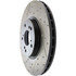 127.40062R by CENTRIC - Slotted Drilled Rotor