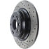 Centric 127.40074CL Disc Brake Rotor Sportstop Cryo Drilled & Slotted Rotor, Left