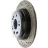 127.40077L by CENTRIC - Slotted Drilled Rotor