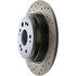 127.40077R by CENTRIC - Slotted Drilled Rotor