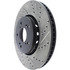 127.40080L by CENTRIC - Slotted Drilled Rotor