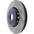 127.40080R by CENTRIC - Slotted Drilled Rotor