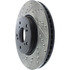 127.40086R by CENTRIC - Slotted Drilled Rotor