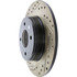 127.42021R by CENTRIC - Slotted Drilled Rotor