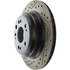 127.40067R by CENTRIC - Slotted Drilled Rotor