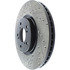 127.40071R by CENTRIC - Slotted Drilled Rotor