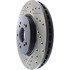 127.40073R by CENTRIC - Slotted Drilled Rotor