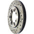 127.42024R by CENTRIC - Slotted Drilled Rotor