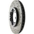Centric 127.42029CL Disc Brake Rotor Sportstop Cryo Drilled & Slotted Rotor, Left