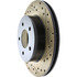 127.42037L by CENTRIC - Slotted Drilled Rotor