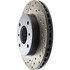 127.42041R by CENTRIC - Slotted Drilled Rotor