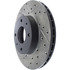 127.42055R by CENTRIC - Slotted Drilled Rotor