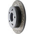 127.42062L by CENTRIC - Slotted Drilled Rotor