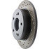 127.42062R by CENTRIC - Slotted Drilled Rotor