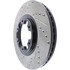 127.42068R by CENTRIC - Slotted Drilled Rotor