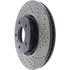 Centric 127.42074CL Disc Brake Rotor Sportstop Cryo Drilled & Slotted Rotor, Left