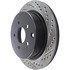 127.42078L by CENTRIC - Slotted Drilled Rotor