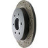 127.42081L by CENTRIC - Slotted Drilled Rotor