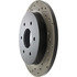 127.42081R by CENTRIC - Slotted Drilled Rotor