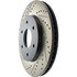 Centric 127.42084R Disc Brake Rotor Slotted Drilled Rotor