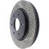 127.42090L by CENTRIC - Slotted Drilled Rotor