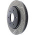 127.42090R by CENTRIC - Slotted Drilled Rotor