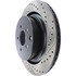 127.42105L by CENTRIC - Slotted Drilled Rotor
