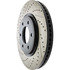 127.42111R by CENTRIC - Slotted Drilled Rotor