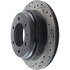 127.43015R by CENTRIC - Slotted Drilled Rotor
