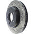 127.65091L by CENTRIC - Slotted Drilled Rotor