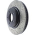 Centric 127.65093CL Disc Brake Rotor Sportstop Cryo Drilled & Slotted Rotor, Left