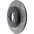 Centric 127.65094CL Disc Brake Rotor Sportstop Cryo Drilled & Slotted Rotor, Left