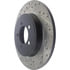 Centric 127.65094CR Disc Brake Rotor Sportstop Cryo Drilled & Slotted Rotor, Right