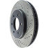 127.65097L by CENTRIC - Slotted Drilled Rotor