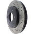 127.65100L by CENTRIC - Slotted Drilled Rotor