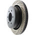 127.65135R by CENTRIC - Slotted Drilled Rotor