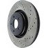 Centric 127.65146L Disc Brake Rotor Sport Drilled & Slotted Rotor, Left