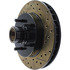 127.66011L by CENTRIC - Slotted Drilled Rotor