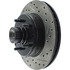 127.66016L by CENTRIC - Slotted Drilled Rotor