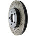 127.65107L by CENTRIC - Slotted Drilled Rotor