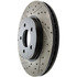 127.65107R by CENTRIC - Slotted Drilled Rotor