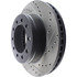 127.65111L by CENTRIC - Slotted Drilled Rotor