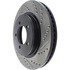 127.65118L by CENTRIC - Slotted Drilled Rotor