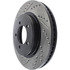 127.65118R by CENTRIC - Slotted Drilled Rotor