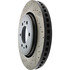 127.65119R by CENTRIC - Slotted Drilled Rotor