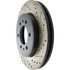Centric 127.65130CL Disc Brake Rotor Sportstop Cryo Drilled & Slotted Rotor, Left