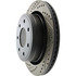 127.65133R by CENTRIC - Slotted Drilled Rotor