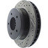 127.66022R by CENTRIC - Slotted Drilled Rotor