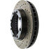 127.66026R by CENTRIC - Slotted Drilled Rotor